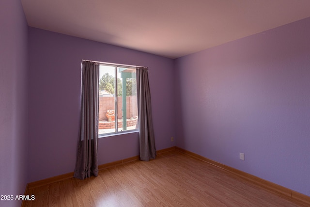 4484 Desert Springs Trl, Sierra Vista, AZ 85635 - unfurnished room with light wood-style flooring and baseboards