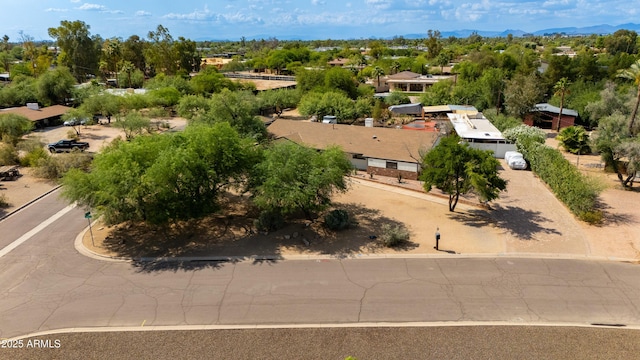 7102 E Kalil Dr, Scottsdale, AZ 85254 - bird's eye view of a mountain backdrop