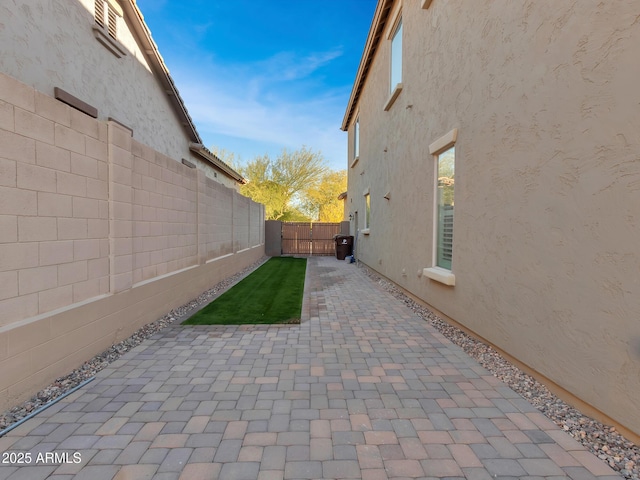 exterior space featuring a patio