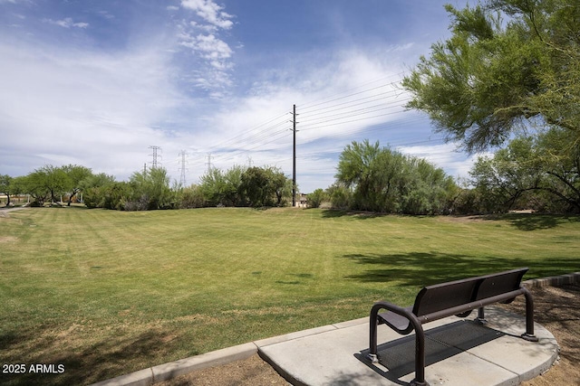 7214 E Rustling Pass, Scottsdale, AZ 85255 - view of grassy yard