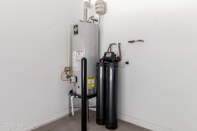 utilities featuring water heater