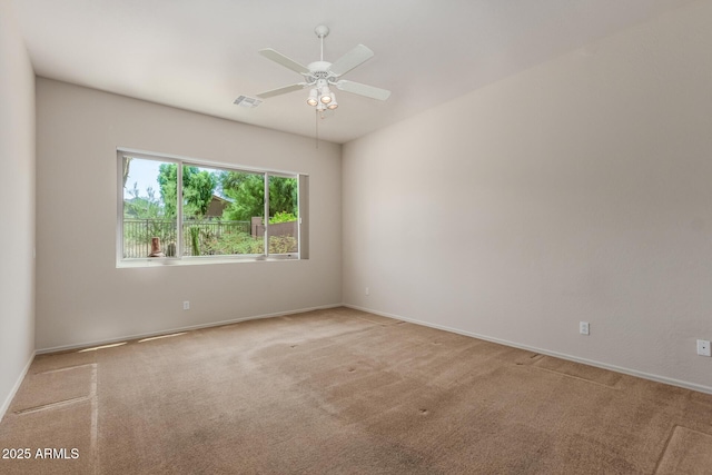 14657 N 103rd Way, Scottsdale, AZ 85255 - carpeted spare room with a ceiling fan and baseboards