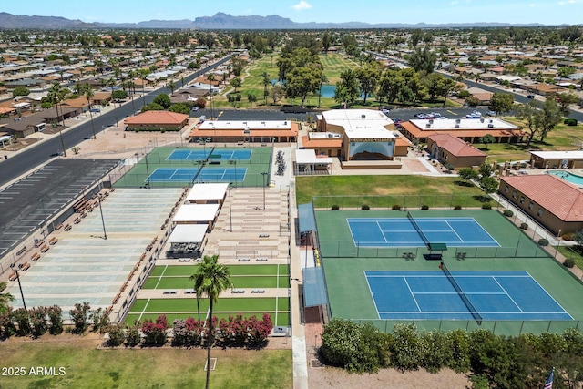 520 S Greenfield Rd Unit 7, Mesa, AZ 85206 - drone / aerial view of a mountain backdrop