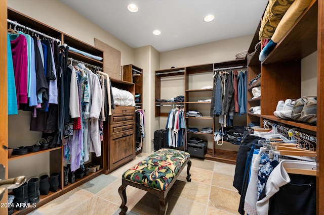 view of spacious closet