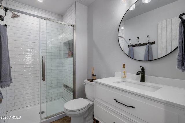 21813 N 40th Way, Phoenix, AZ 85050 - bathroom with vanity and a shower stall