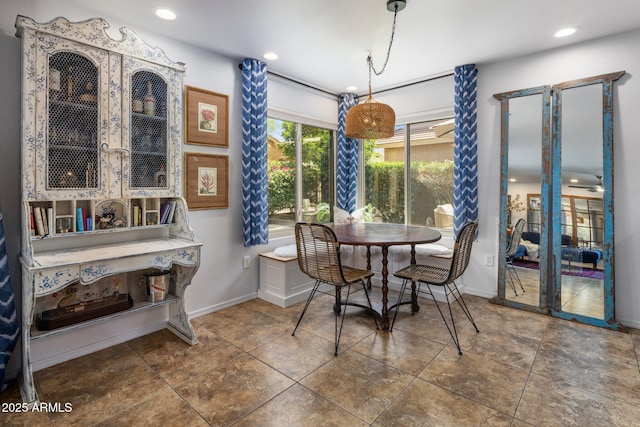21813 N 40th Way, Phoenix, AZ 85050 - dining space featuring recessed lighting