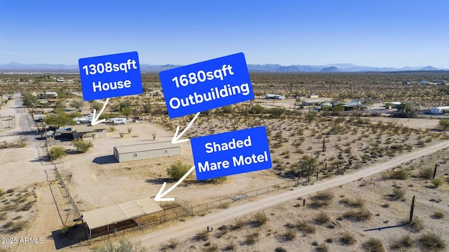 13245 N Betty Angel Way, Florence, AZ 85132 - aerial view of a mountainous background and a desert landscape