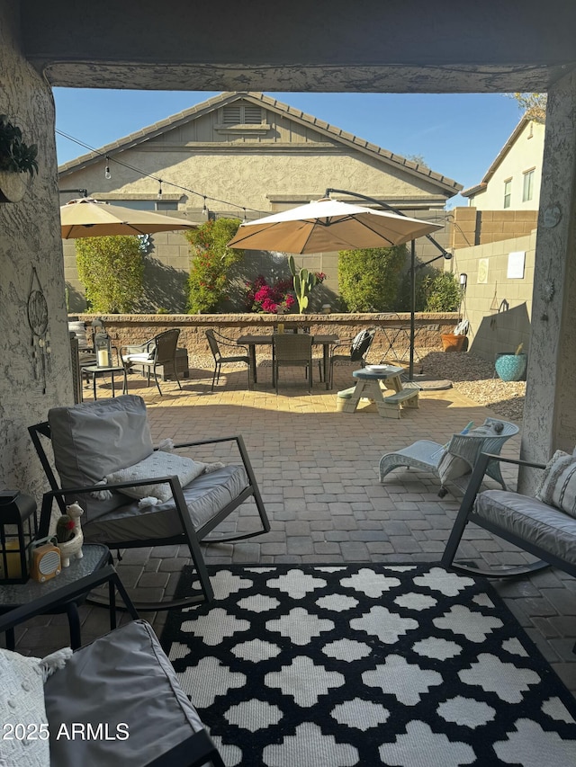 view of patio / terrace