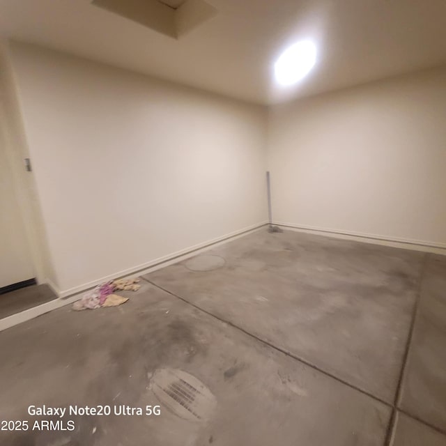 1829 E Adams St, Phoenix, AZ 85034 - garage featuring baseboards