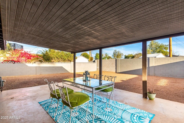 view of patio / terrace