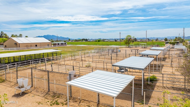 surrounding community featuring a mountain view