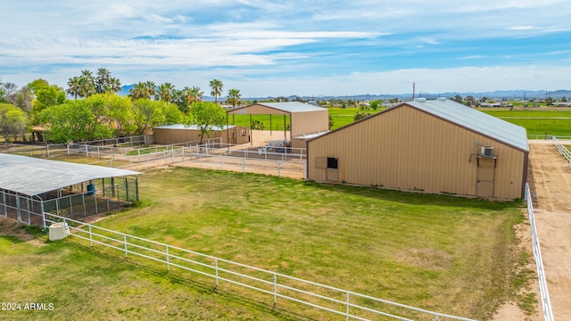 view of drone / aerial view