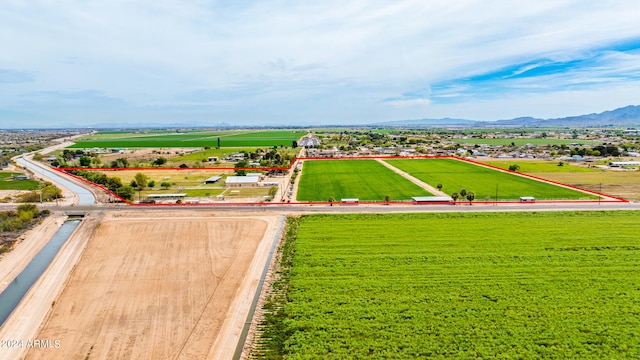 view of aerial view