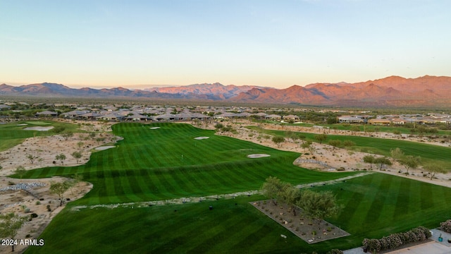 view of mountain view