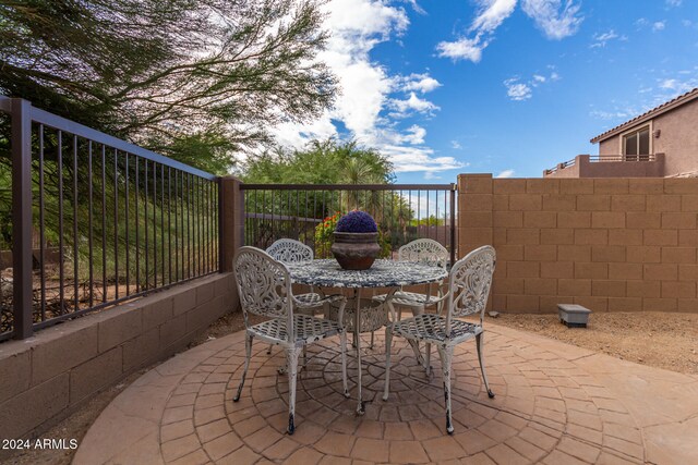 view of patio / terrace