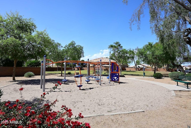 view of community play area