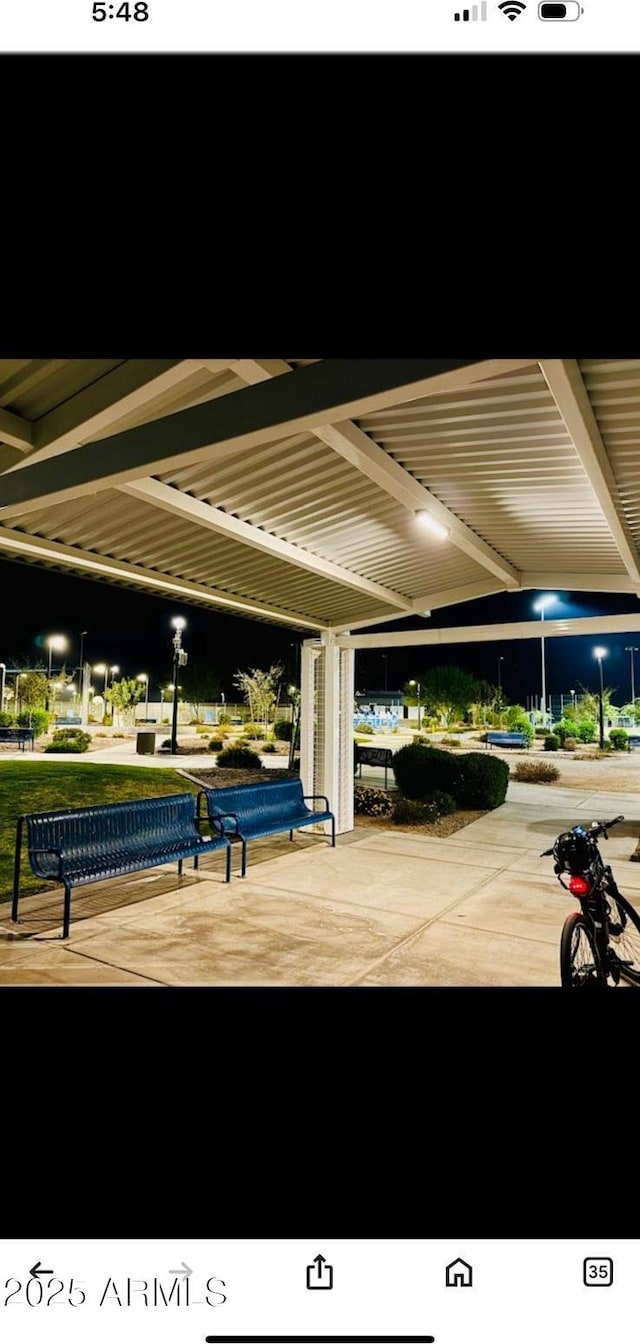 view of property's community
