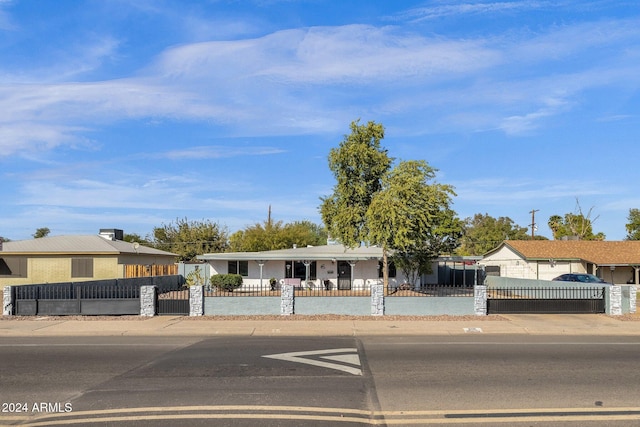 view of ranch-style house