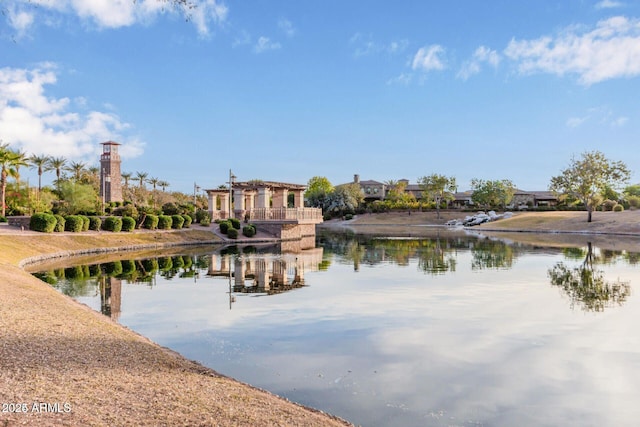 property view of water