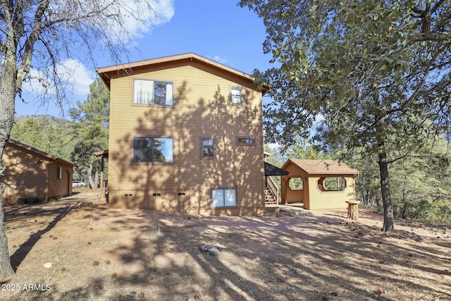 view of back of house