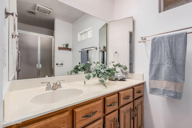 2956 E Concho Ave, Mesa, AZ 85204 - full bath featuring vanity and a shower stall