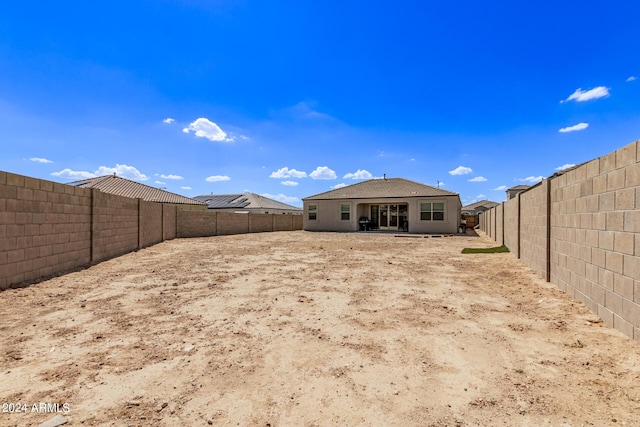 view of rear view of property