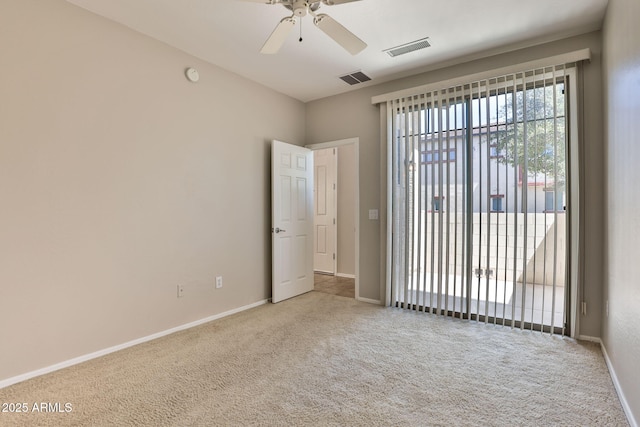 14870 W Encanto Blvd Unit 1038, Goodyear, AZ 85395 - carpeted spare room with a ceiling fan and a smoke detector