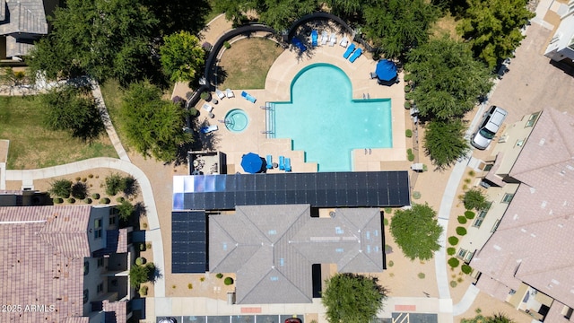 14870 W Encanto Blvd Unit 1038, Goodyear, AZ 85395 - aerial view of a pool area