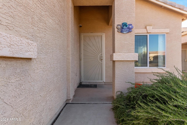 view of property entrance