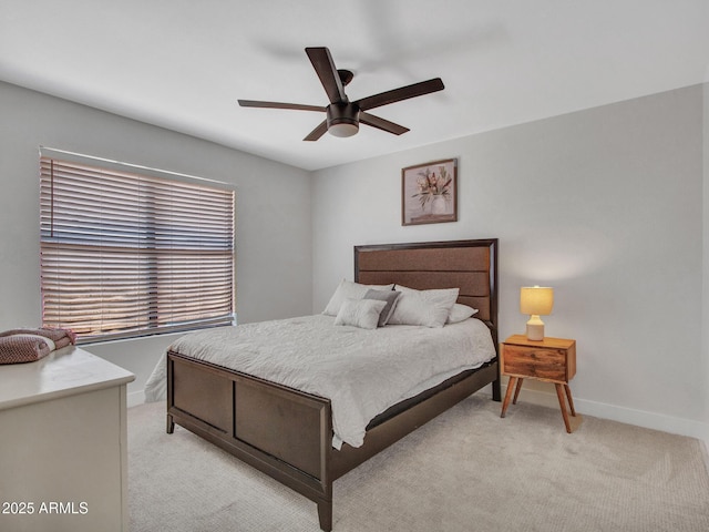 12641 S 39th Pl, Phoenix, AZ 85044 - bedroom featuring light carpet and ceiling fan