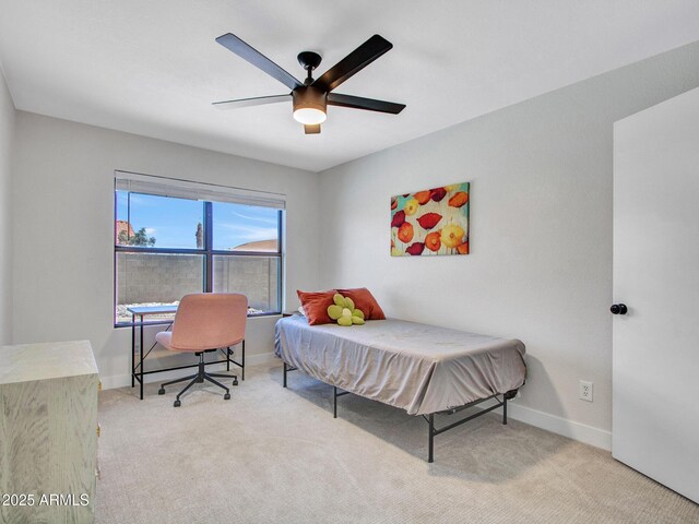 12641 S 39th Pl, Phoenix, AZ 85044 - bedroom featuring carpet and ceiling fan