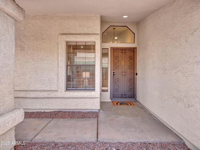 12641 S 39th Pl, Phoenix, AZ 85044 - doorway to property featuring stucco siding