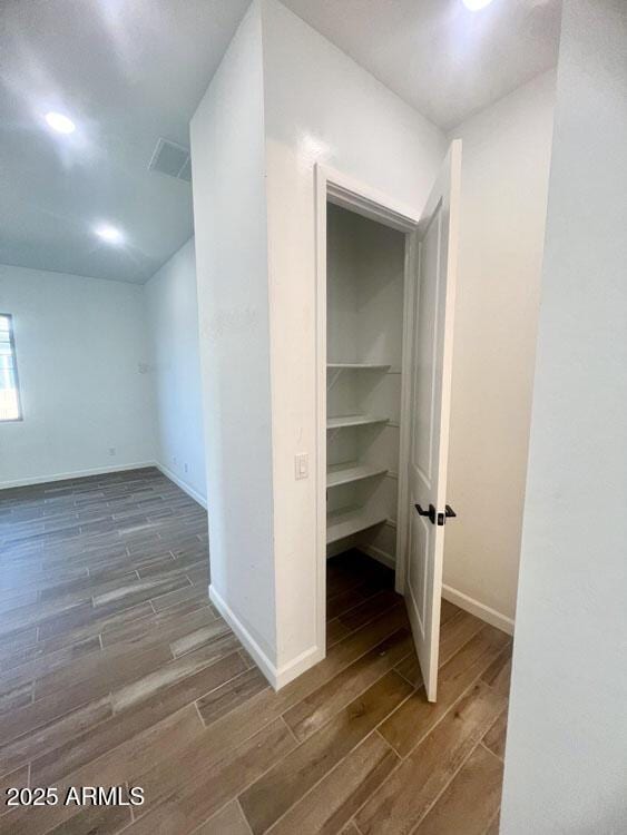 closet with visible vents