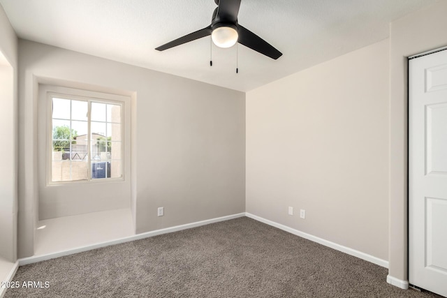 619 E Jensen St Unit 14, Mesa, AZ 85203 - unfurnished room with carpet and a ceiling fan