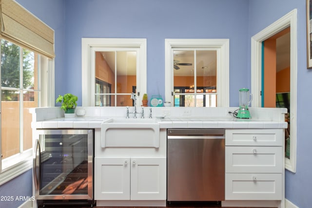 39 E Hoover Ave, Phoenix, AZ 85004 - bathroom featuring wine cooler and a sink