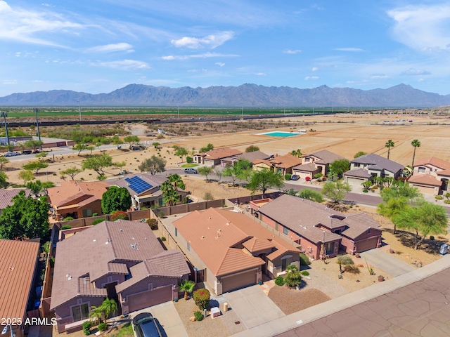 1819 W Deer Creek Rd, Phoenix, AZ 85045 - aerial view of residential area featuring a mountain backdrop