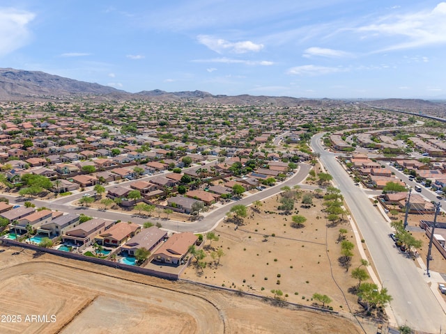 1819 W Deer Creek Rd, Phoenix, AZ 85045 - aerial perspective of suburban area featuring mountains