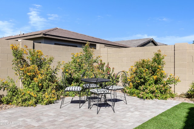 view of patio / terrace