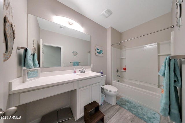12731 W Myrtle Ave, Glendale, AZ 85307 - full bathroom featuring vanity and shower / washtub combination