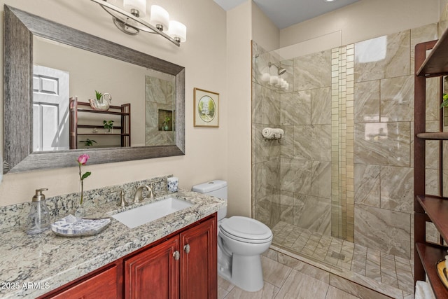 10429 N 101st St, Scottsdale, AZ 85258 - full bath with toilet, vanity, and walk in shower