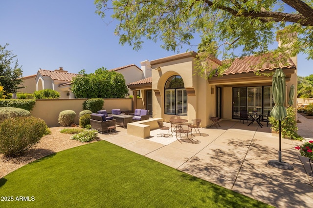 10429 N 101st St, Scottsdale, AZ 85258 - view of patio featuring an outdoor hangout area