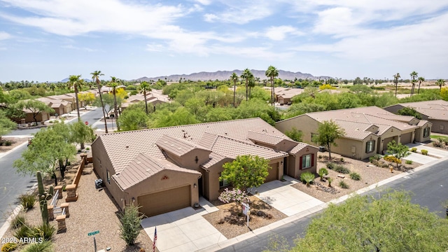 5754 N Aztec Dr, Eloy, AZ 85131 - aerial view of residential area with mountains