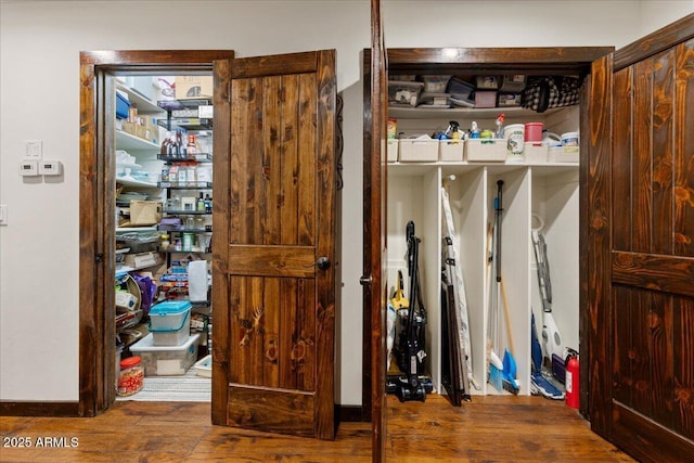 view of closet