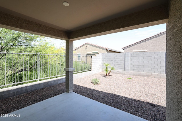 view of patio