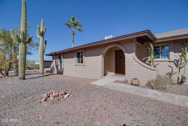 view of ranch-style house