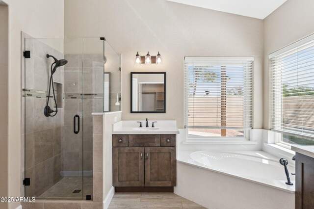 5010 W Ivanhoe St, Chandler, AZ 85226 - full bath with a stall shower and healthy amount of natural light