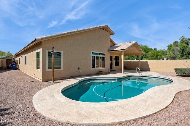 5010 W Ivanhoe St, Chandler, AZ 85226 - view of swimming pool with a fenced backyard and a patio area