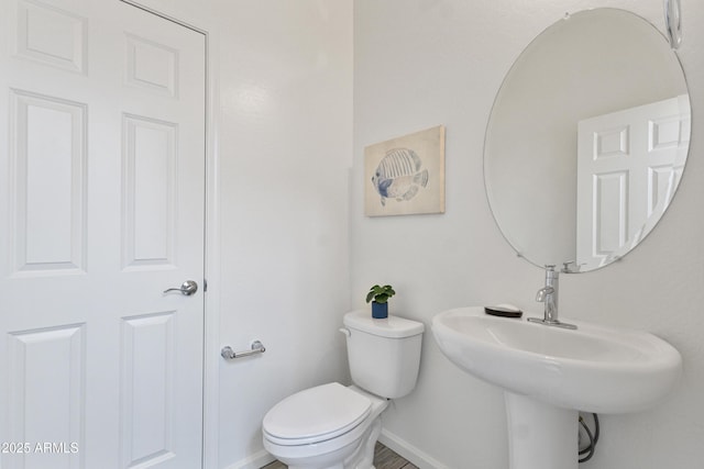 15718 W Polk St, Goodyear, AZ 85338 - half bath with baseboards and toilet