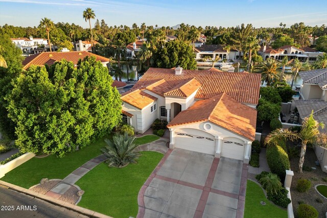 1507 E Treasure Cove Dr, Gilbert, AZ 85234 - birds eye view of property featuring a residential view