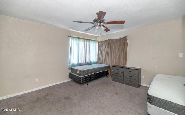 4813 W Belmont Ave, Glendale, AZ 85301 - bedroom with carpet floors, baseboards, and ceiling fan